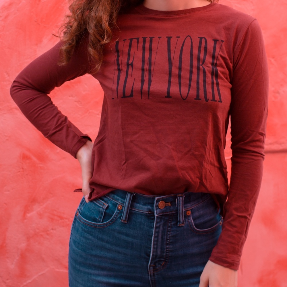"New York" tee